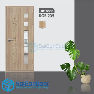 Cửa nhựa ABS Hàn Quốc KOS 205 (2)
